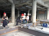 江蘇鹽城水之淼湯泉宮施工現場